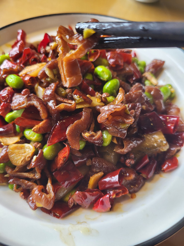 炒鸡杂