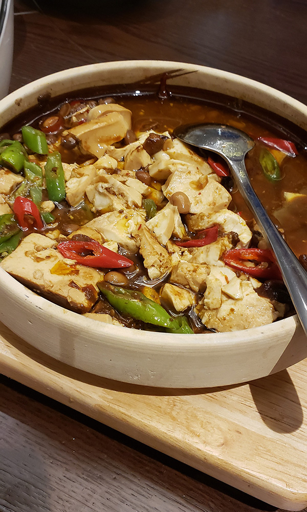 红烧农家老豆腐-古碑豆腐